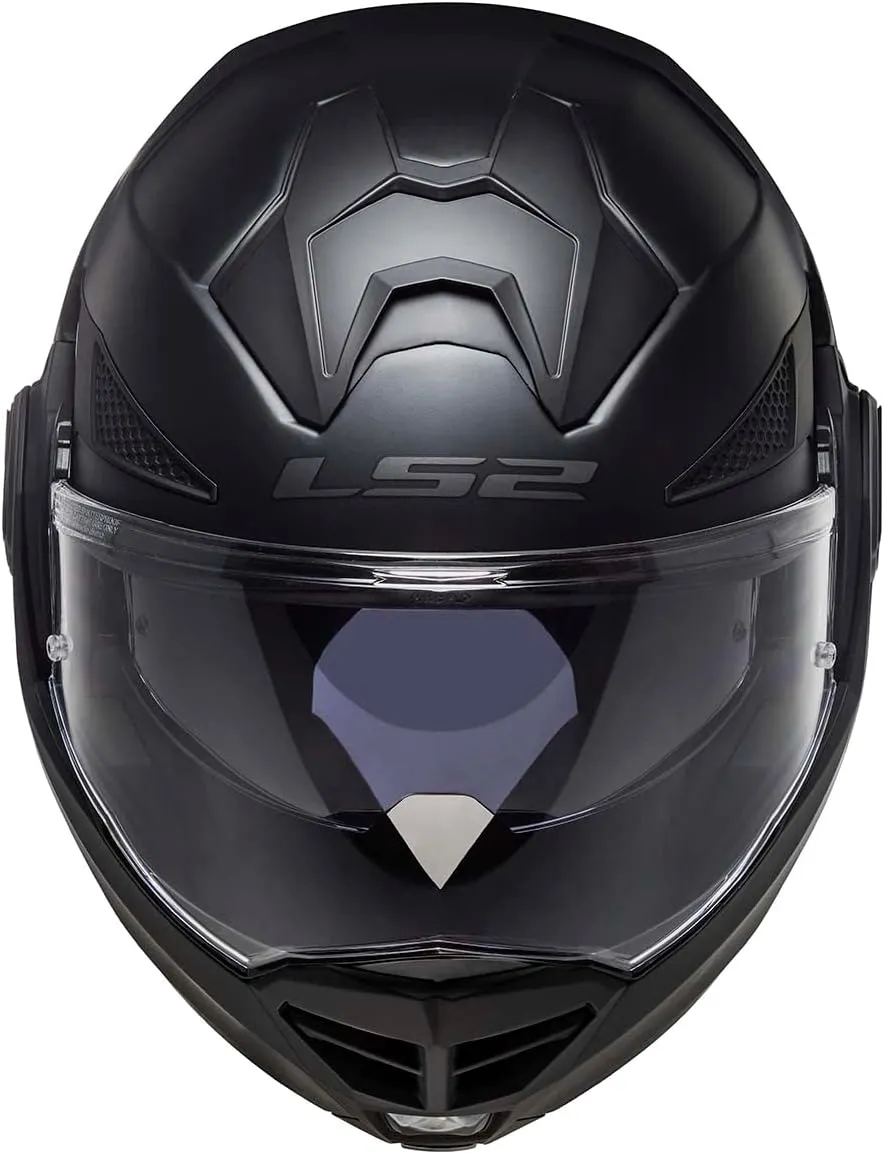 LS2 Helmets Advant X Modular Helmet (Matte Black - X-Large)