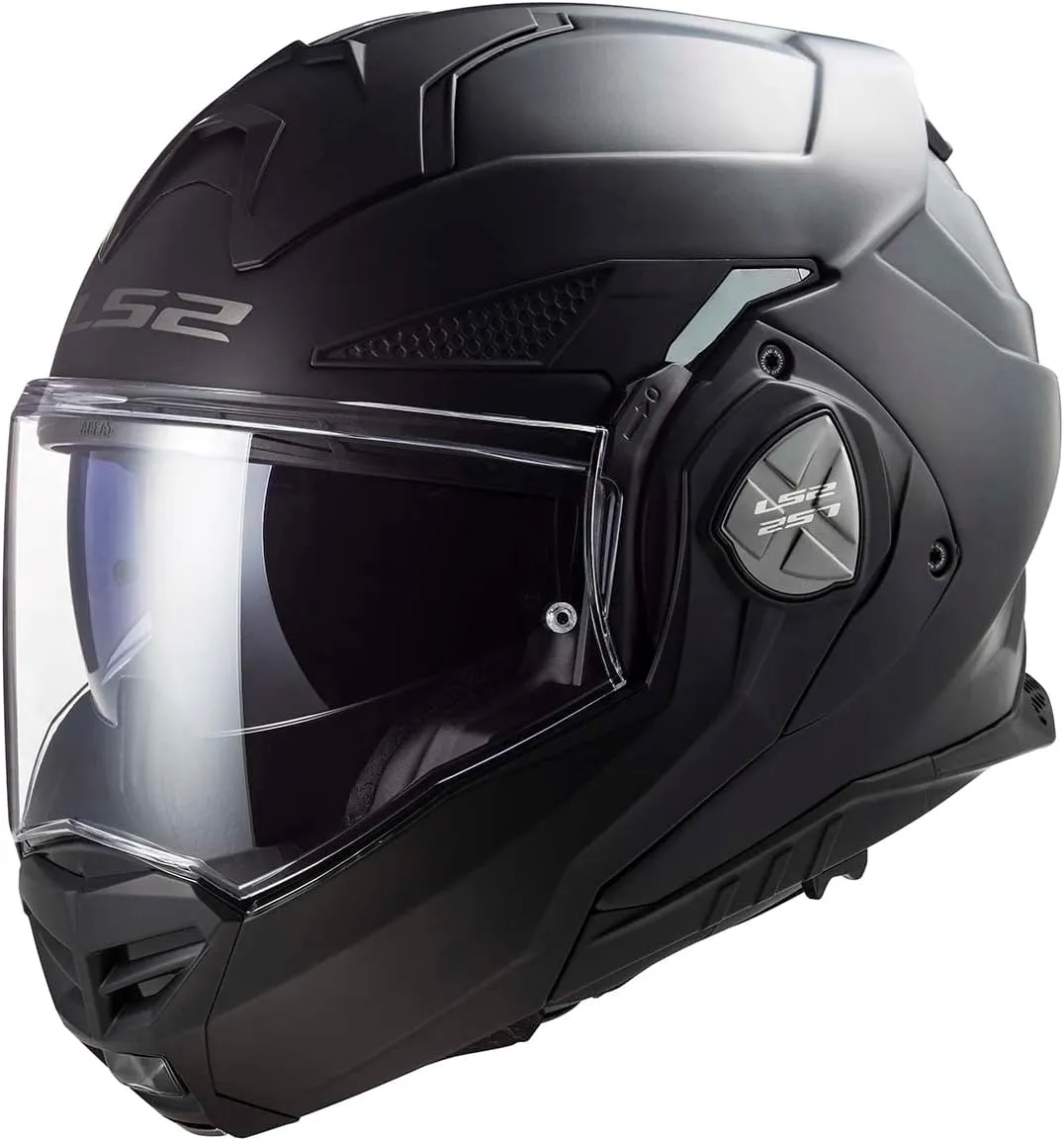 LS2 Helmets Advant X Modular Helmet (Matte Black - X-Large)