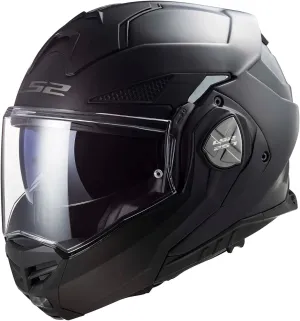 LS2 Helmets Advant X Modular Helmet (Matte Black - X-Large)