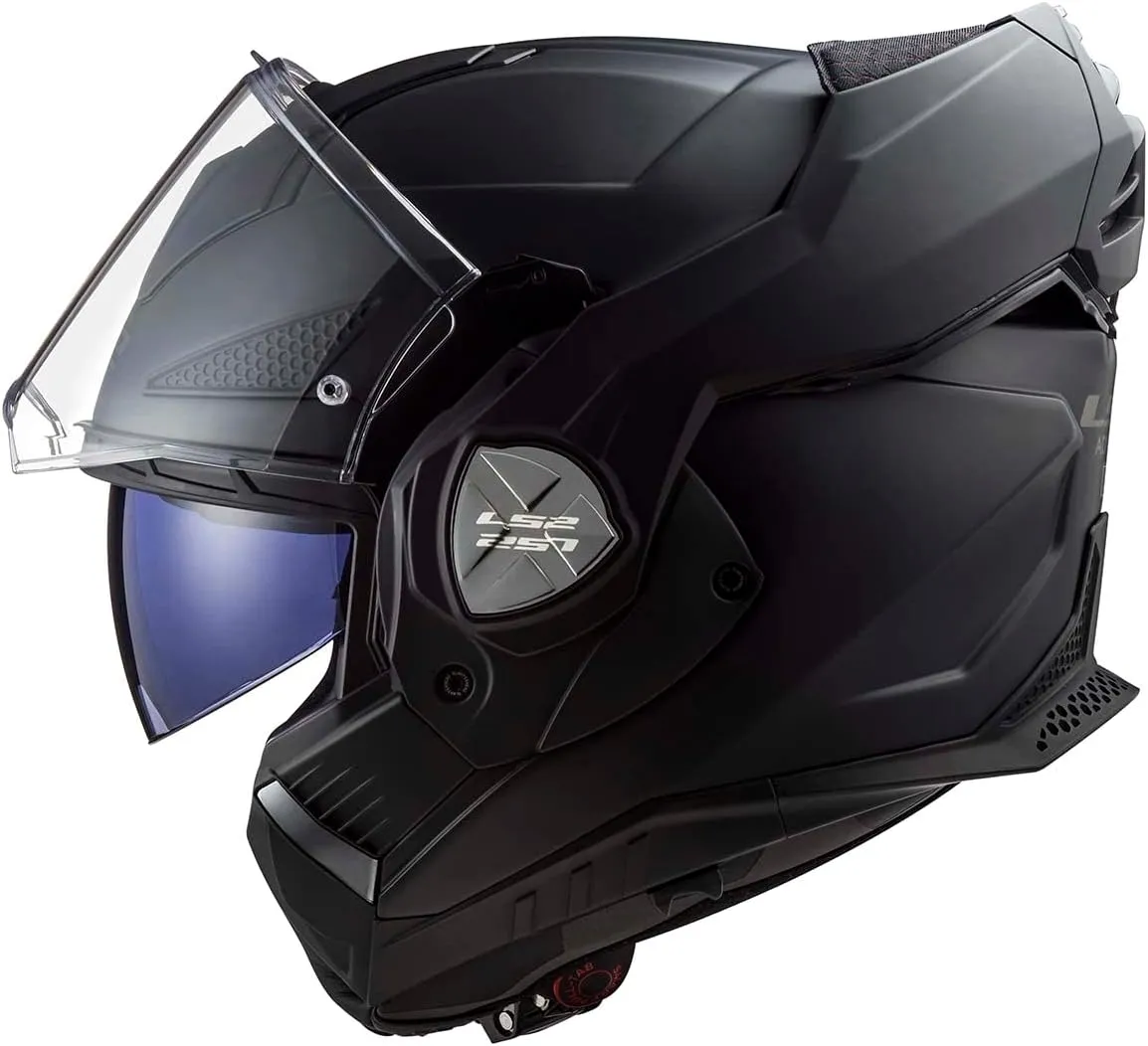 LS2 Helmets Advant X Modular Helmet (Matte Black - X-Large)