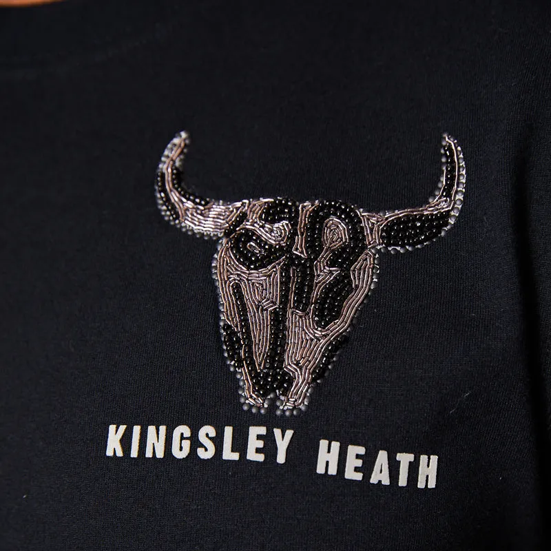 Luxe Skull Crew Tee Mamba