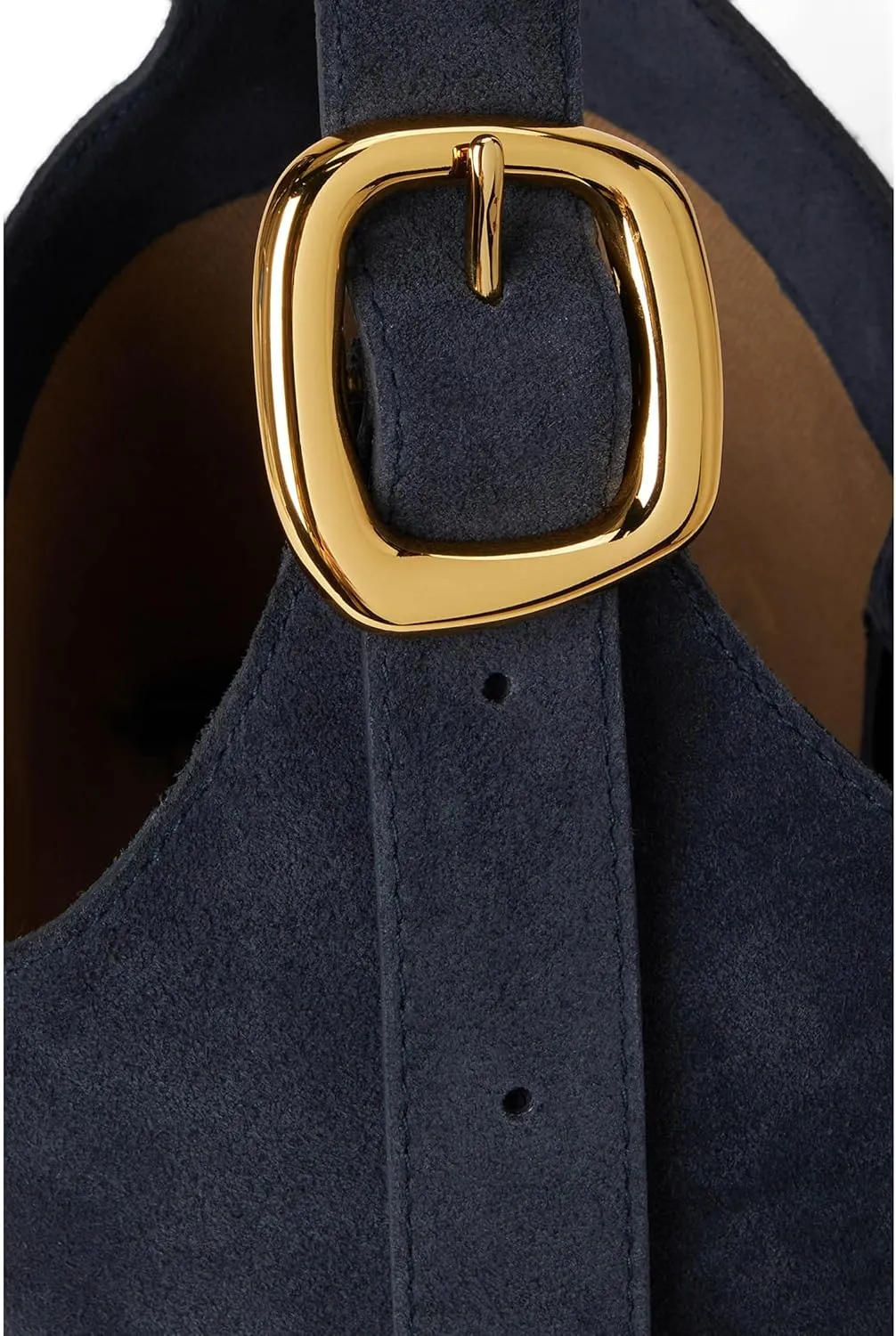 Madewell Women's Puffy Buckle Shoulder Suede