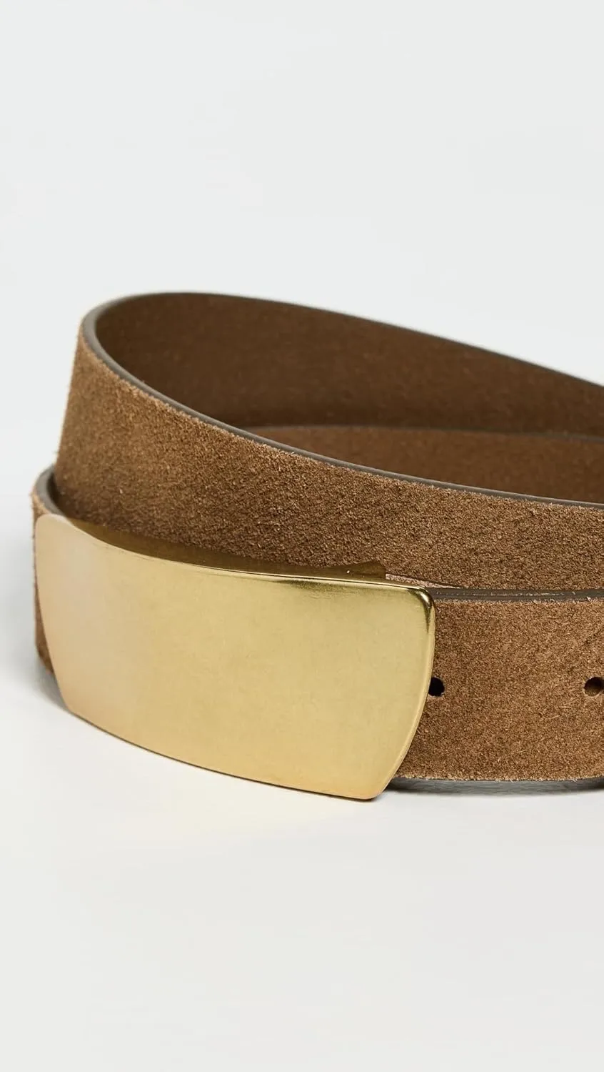 Madewell Women's Suede Bar Hardware Belt