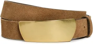 Madewell Women's Suede Bar Hardware Belt