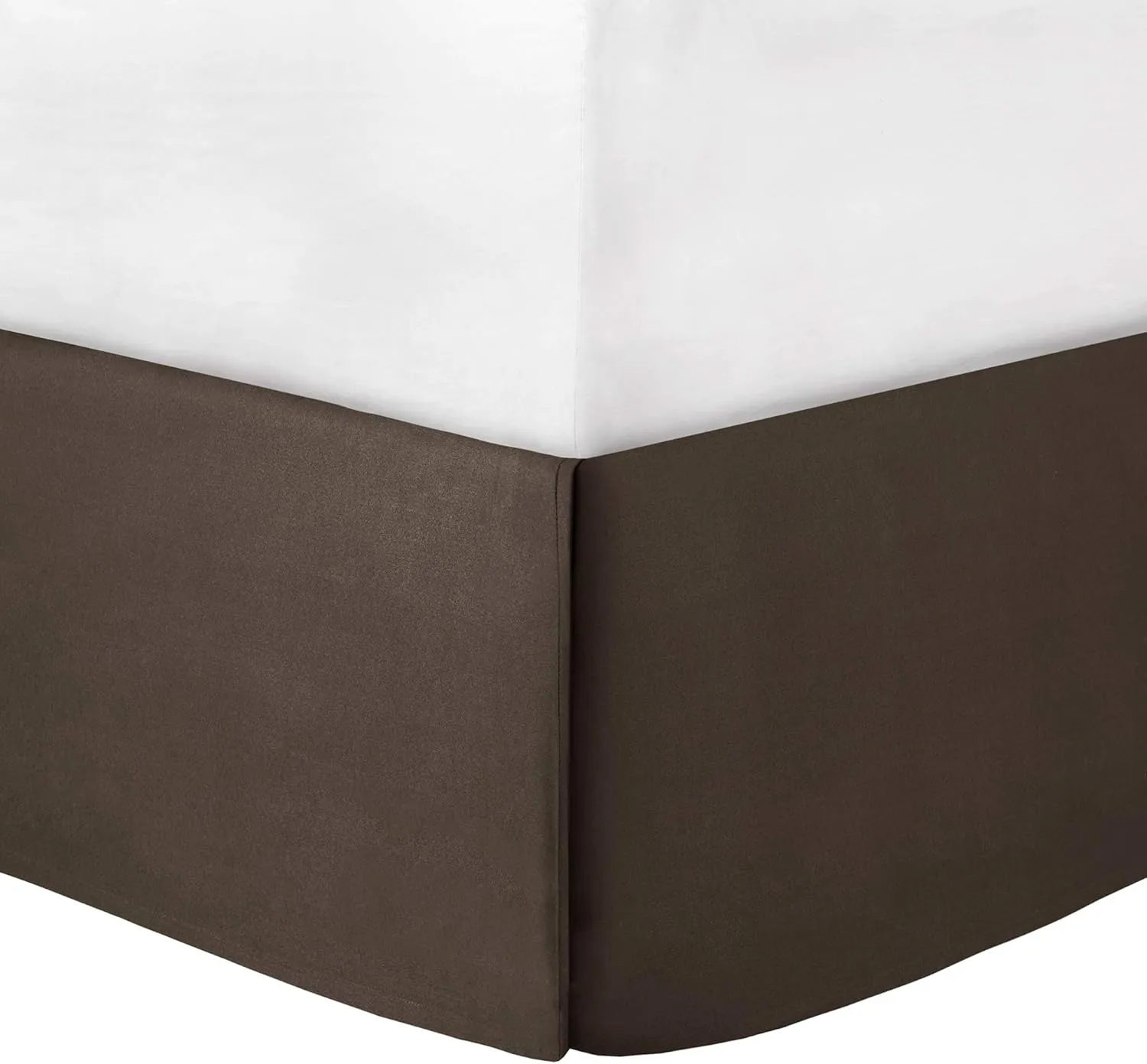 Madison Park Cozy Comforter Set Casual Blocks Design All Season, Matching Bed Skirt, Decorative Pillows, Queen(90"x90"), Dune Suede, Beige Brown, 7 Piece
