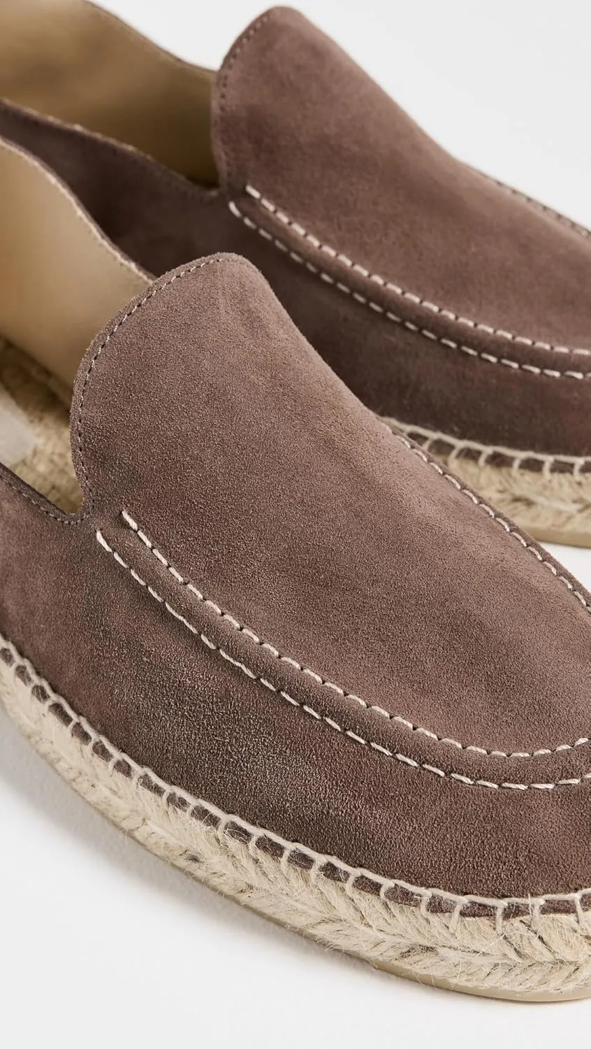 Manebi Men's Suede Traveler Espadrilles