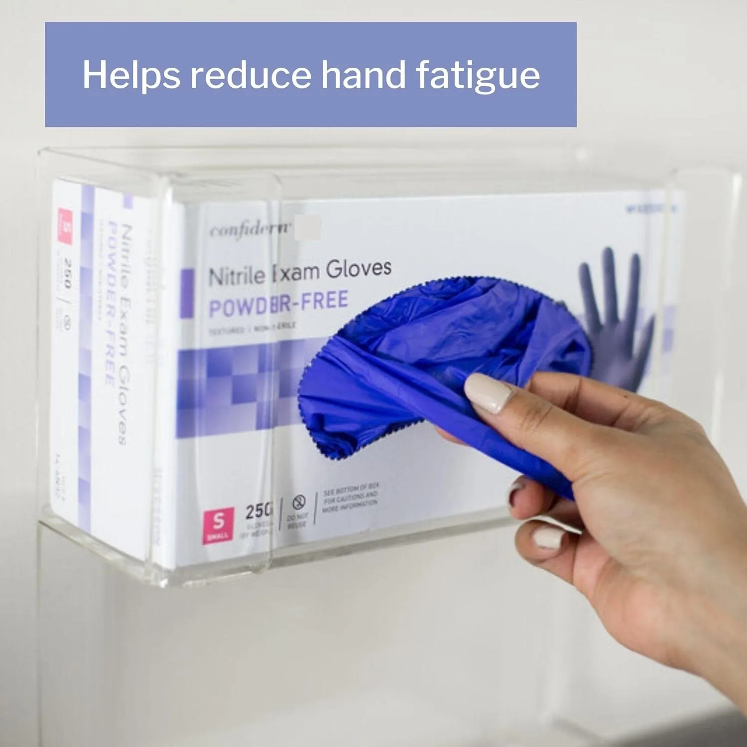 McKesson Confiderm 3.5C Nitrile Exam Gloves - Powder-Free, Latex-Free, Ambidextrous, Non-Sterile