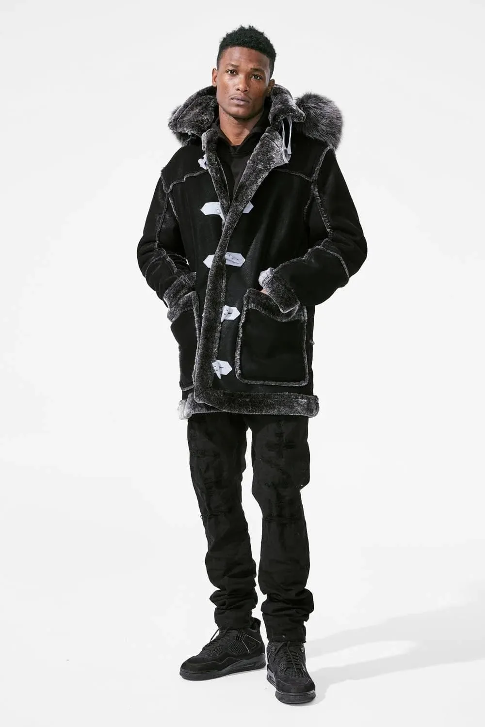 Men Denali Shearling Jackets (Cognac)