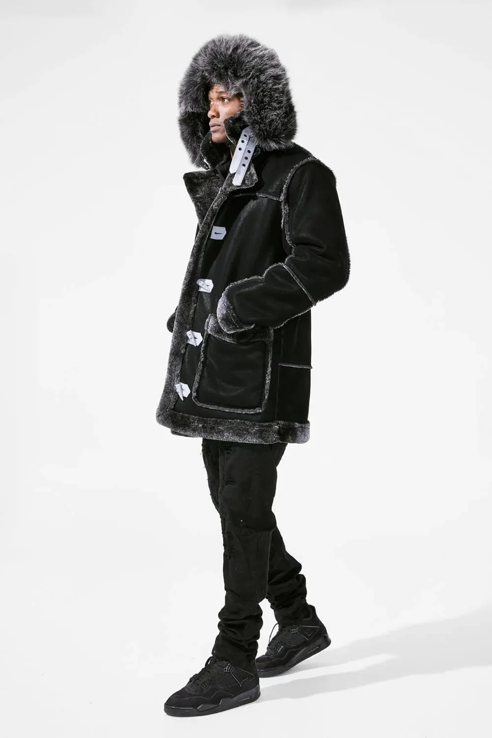 Men Denali Shearling Jackets (Cognac)