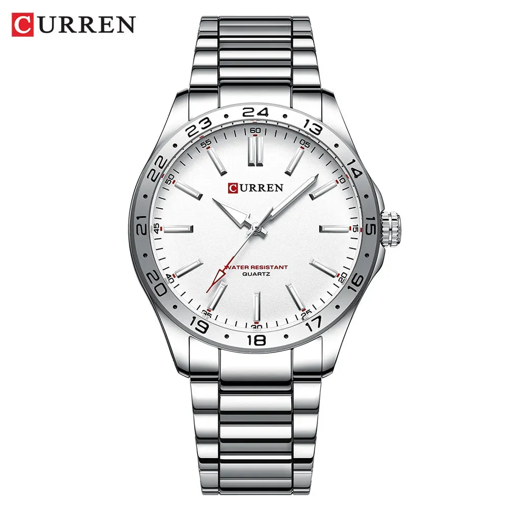 Men Ultra Thin Watches - Simple Men Business Stainless Steel watch