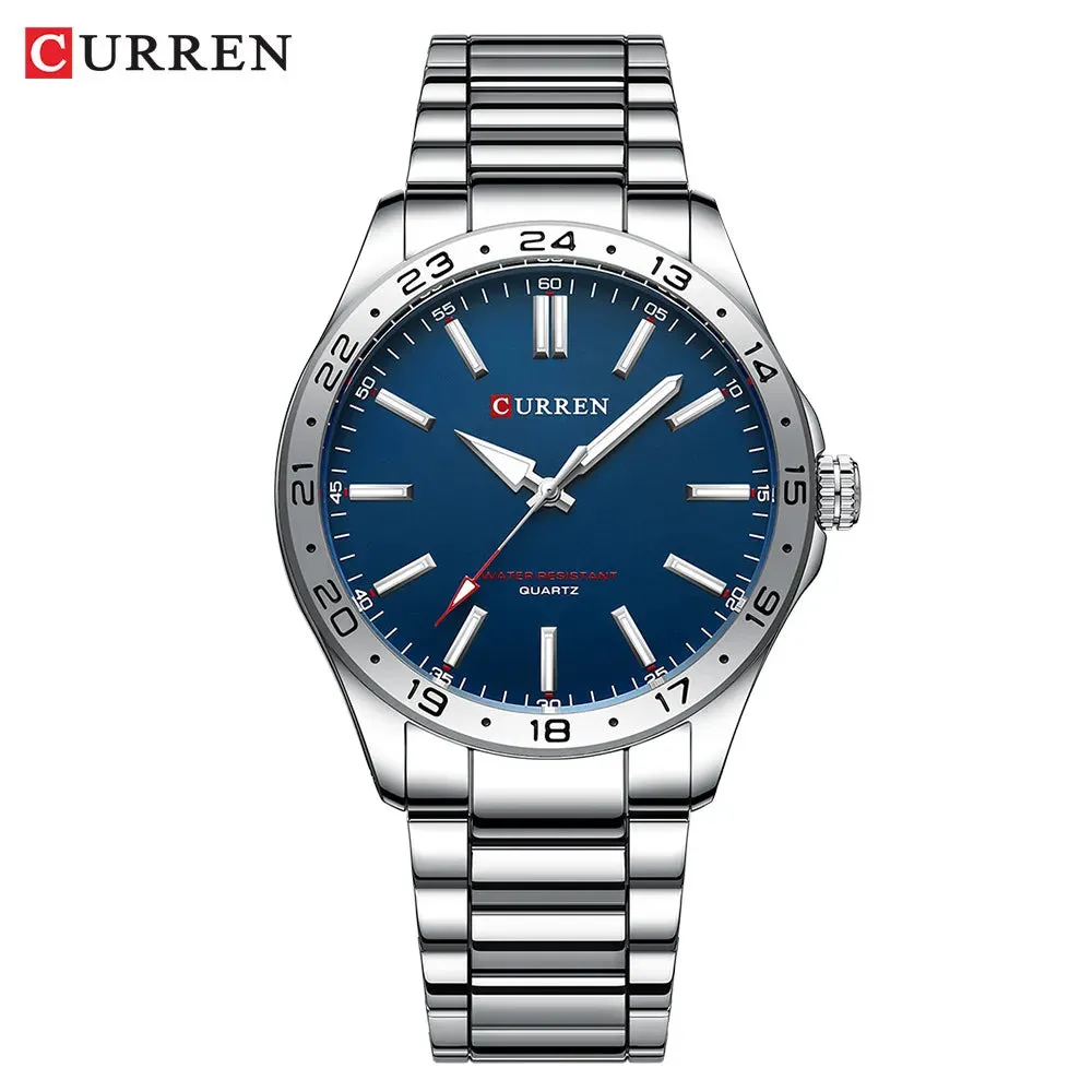 Men Ultra Thin Watches - Simple Men Business Stainless Steel watch