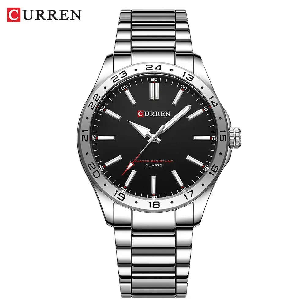 Men Ultra Thin Watches - Simple Men Business Stainless Steel watch