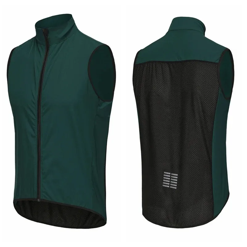 Men's bike jacket without sleeves