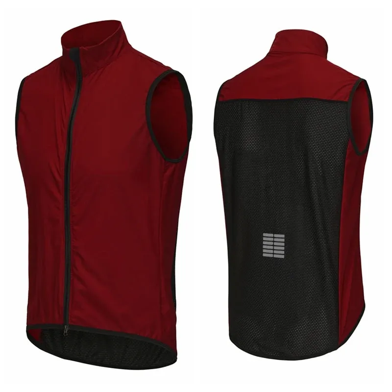 Men's bike jacket without sleeves