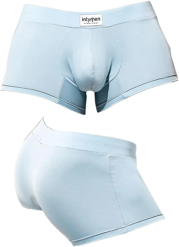 Mens Boxer Briefs, Second-Skin Ultra-Thin Boxer with Elastic Waist band, Mens Underwear with Breathable Fabric