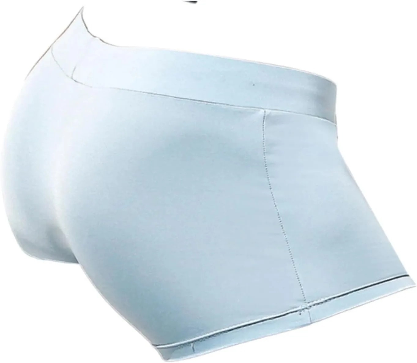 Mens Boxer Briefs, Second-Skin Ultra-Thin Boxer with Elastic Waist band, Mens Underwear with Breathable Fabric