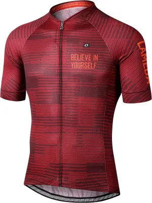 Men's Cycling Jersey Breathable Lightweight Short Sleeve Elastic Pro Road Bike Shirt Full Zip