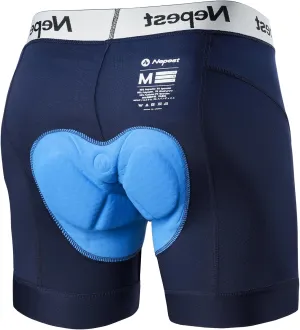 Mens Cycling Underwear 4D Padded Bike Shorts MTB Liner Mountain Bicycle Tights for Riding