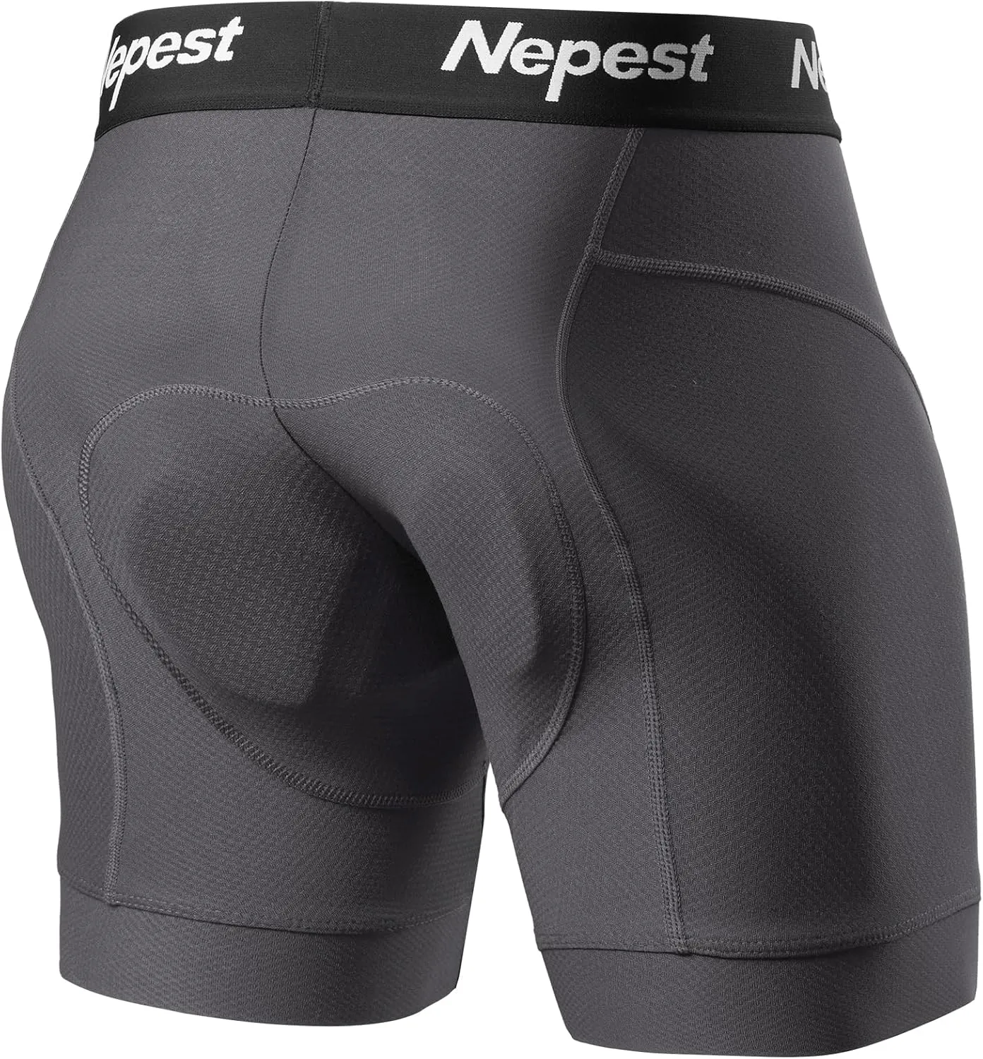 Mens Cycling Underwear 4D Padded Bike Shorts MTB Liner Mountain Bicycle Tights for Riding