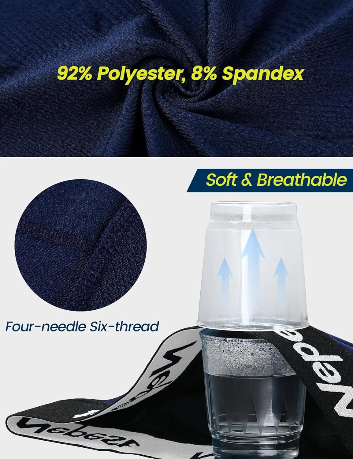Mens Cycling Underwear 4D Padded Bike Shorts MTB Liner Mountain Bicycle Tights for Riding