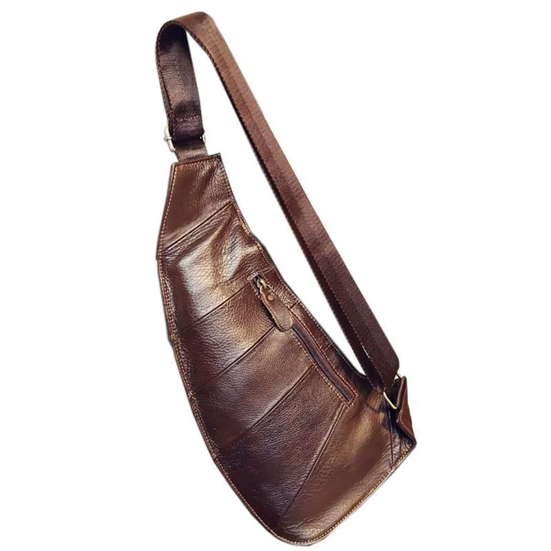 Men’s Genuine Cowhide Crossbody Bags