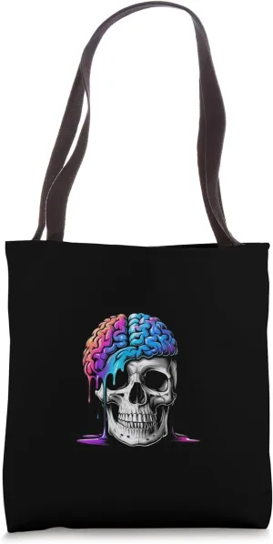 Men’s Graphic Brain Invader Geeks Tote Bag
