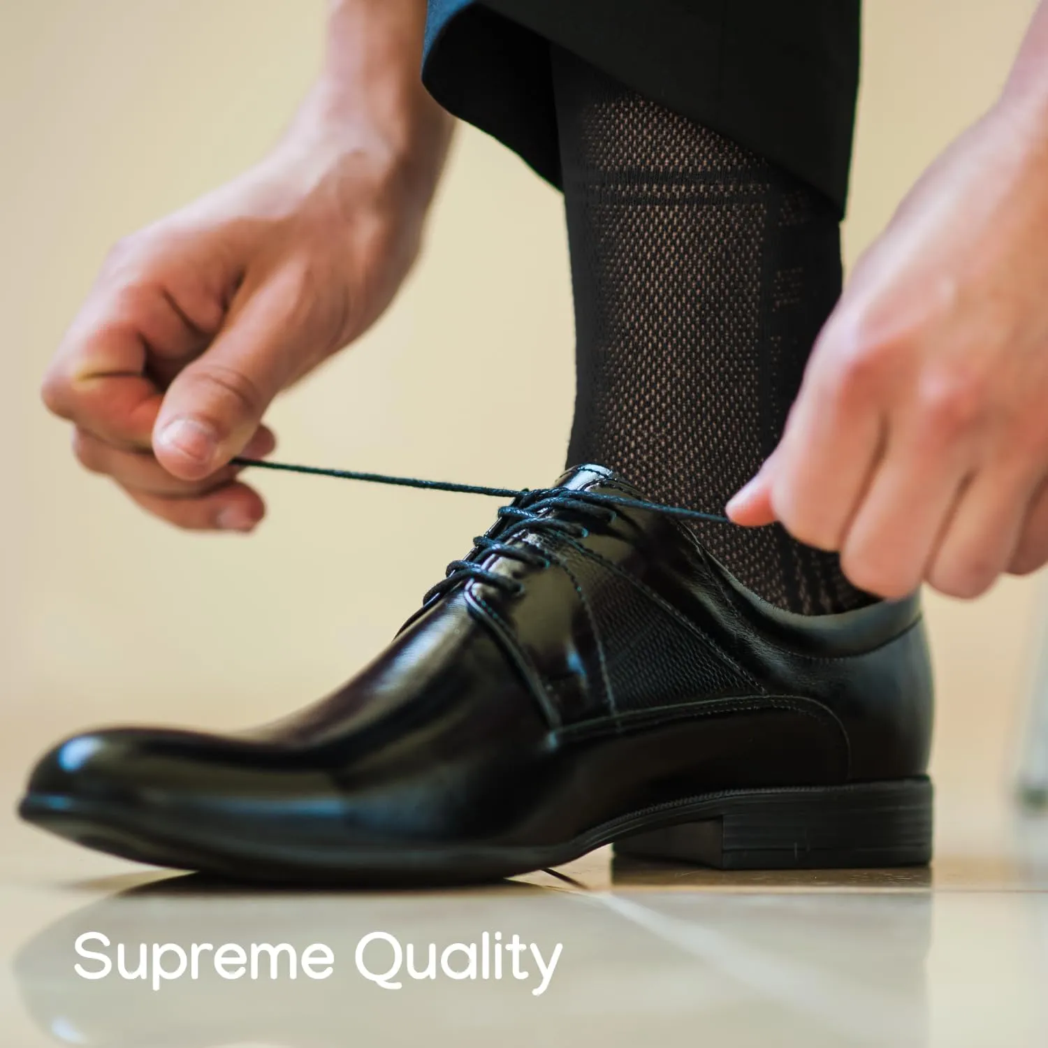 Men's Socks, Ultra Thin Breathable Cotton Mens Dress Socks (5 pack), Super Soft and Lightweight Socks for Men