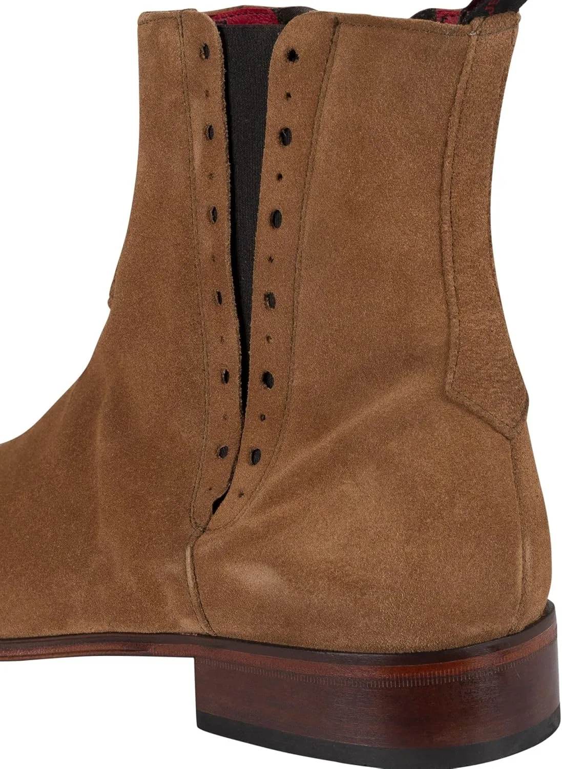 Men's Suede Chelsea Boots, Havana