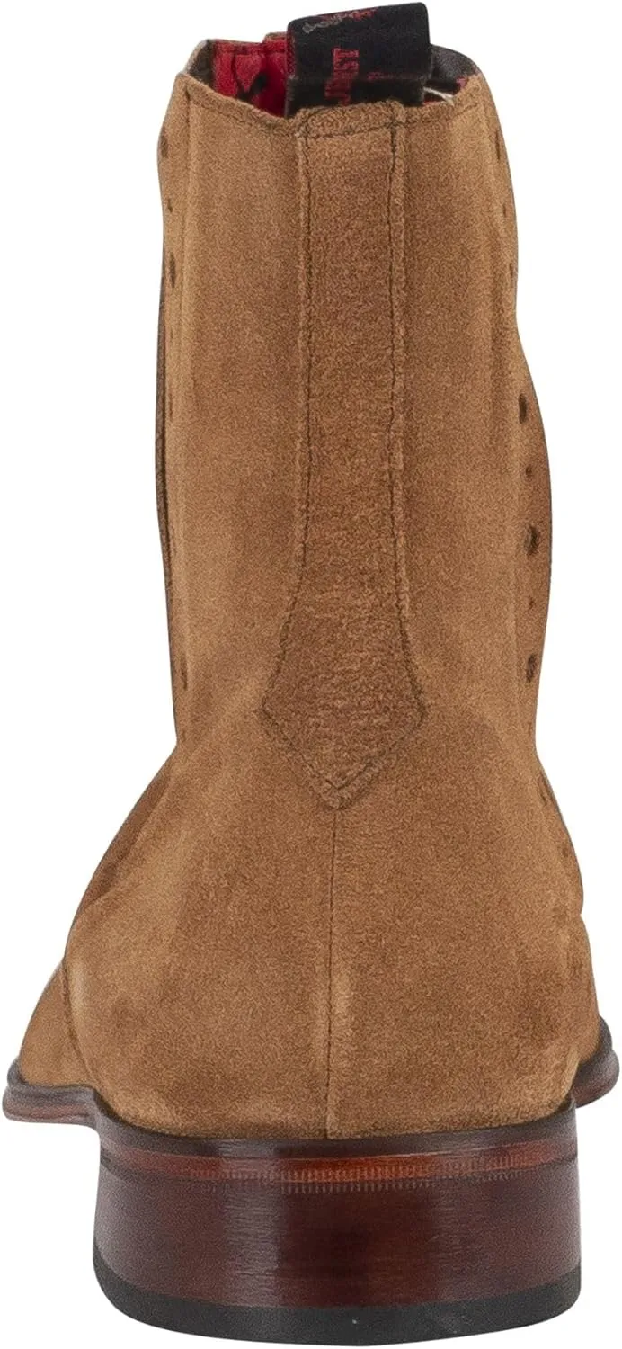 Men's Suede Chelsea Boots, Havana