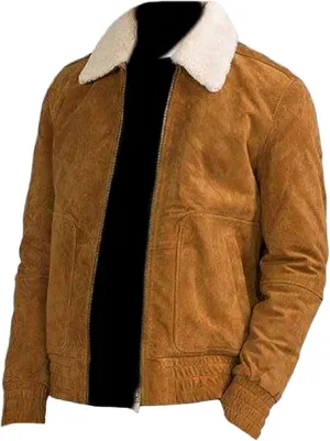 Men's Suede Leather Jacket | Men's Fashion Stylish Suede Leather Jacket