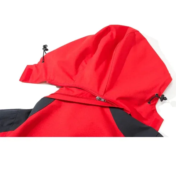 Men's Waterproof Hiking Jacket for Windproof Outdoor Camping Activities