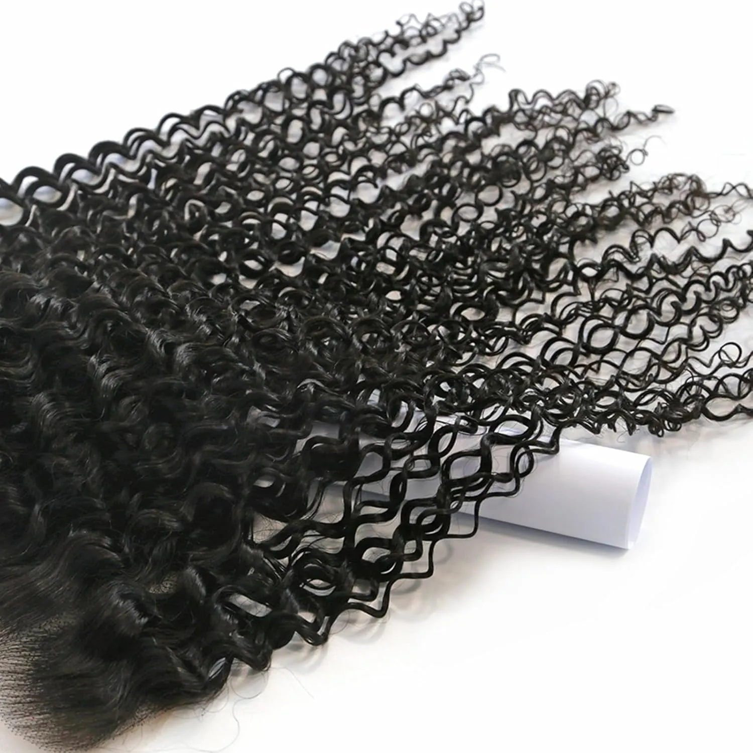 MEODI 13x6 Skinlike Real HD Lace Frontal Only, Vivid Pre-plucked Hairline Small Knot 0.1MM Ultra-thin Invisible HD Lace Frotnal Deep Curly Human Hair 20 Inch