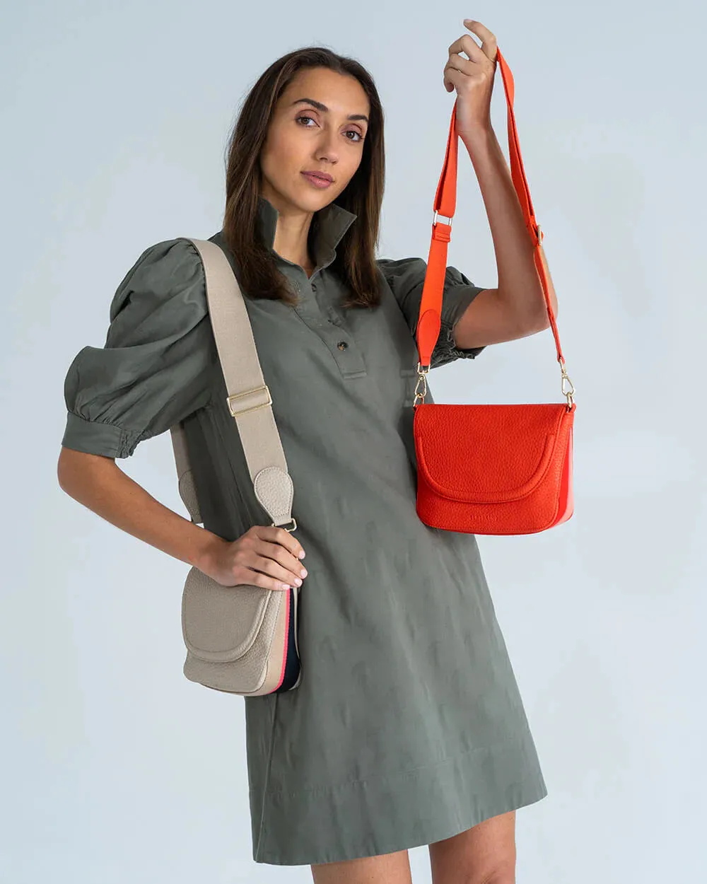 Mercer Crossbody- Oyster