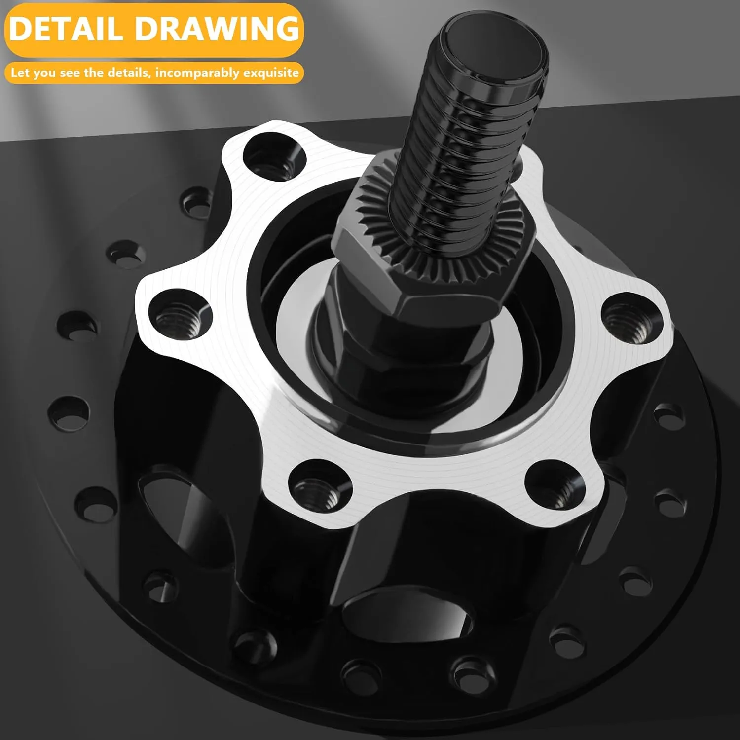 MICARGI Bike Wheel Part Bicycle hub,Fat Wheel Hub 36/140 Hole C/D/3I/7P Brake Multiple Sizes