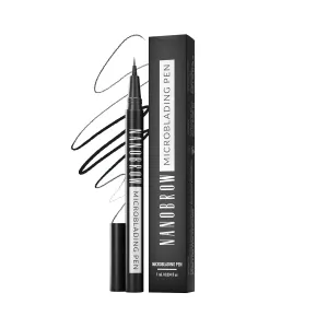 Microblading Pen Espresso - Enhancing, Thickening, Eyebrow Filling. Brow pen with ultra-thin tip