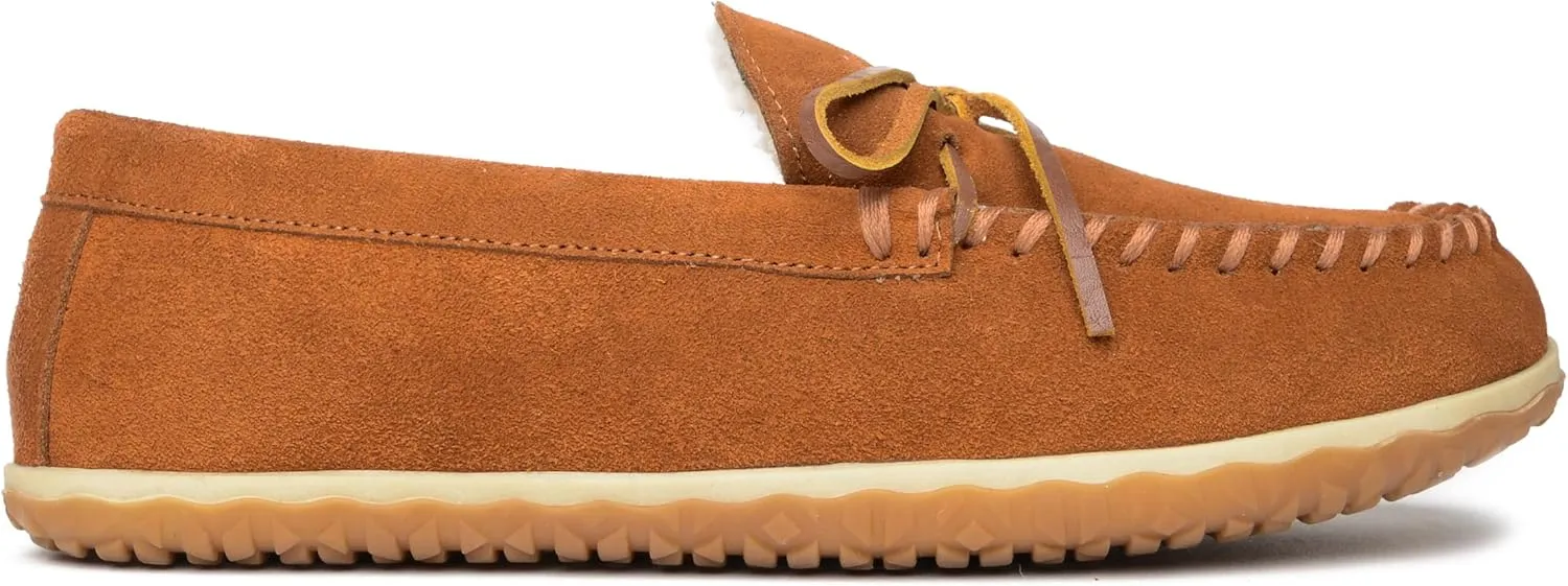 Minnetonka Mens TOMM Suede Leather Moccasins