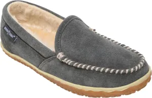 Minnetonka Womens Tempe Moccasin, Grey, Size 8 Wide