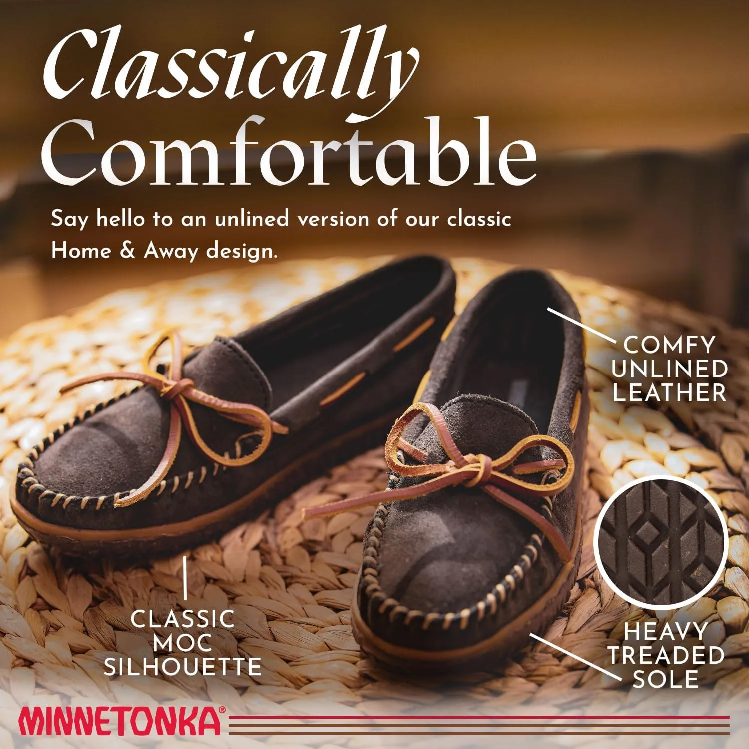 Minnetonka Women's Tie Tread