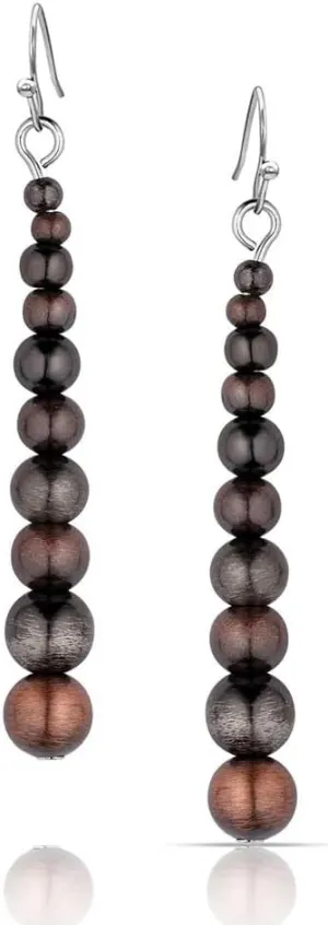 Montana Silversmiths Blank Slate Beaded Earrings