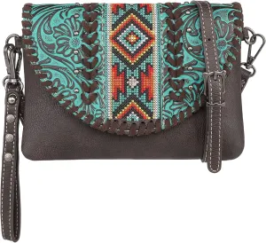 Montana West Crossbody Bags for Women Western Clutch Purses Cross Body Bag with Removable Strap
