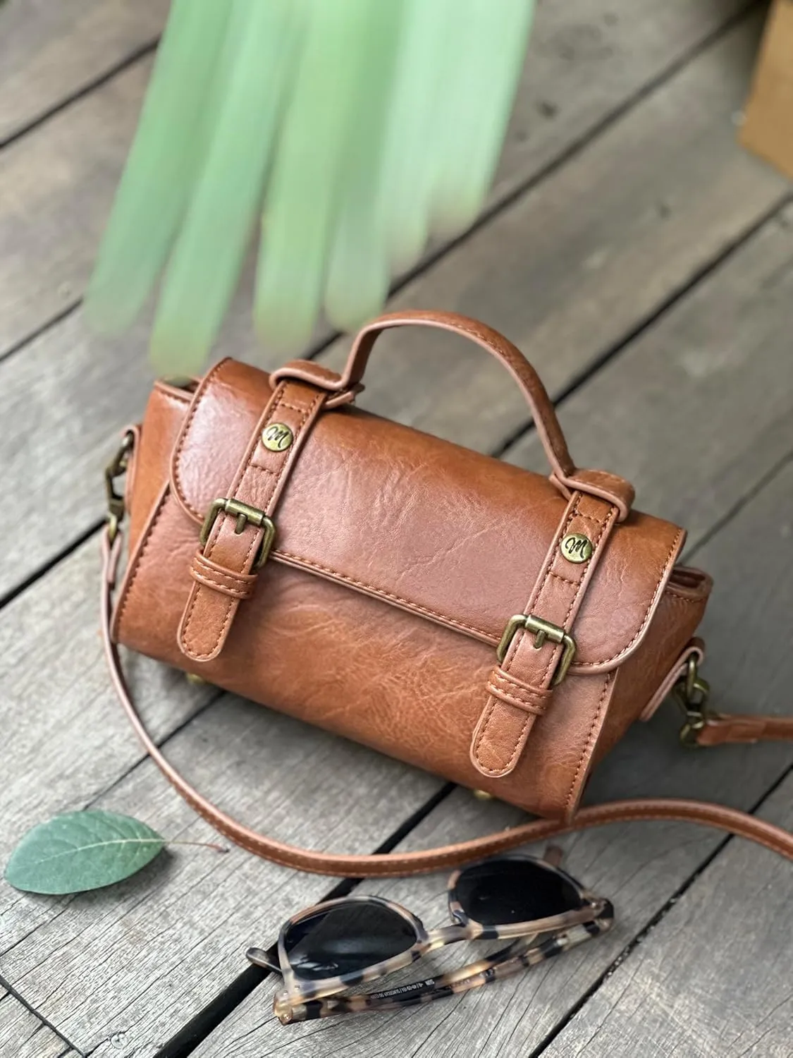 Montana West Small Satchel Bag Messenger Purses Vintage Crossbody Bag for Women