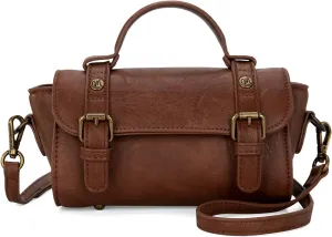 Montana West Small Satchel Bag Messenger Purses Vintage Crossbody Bag for Women