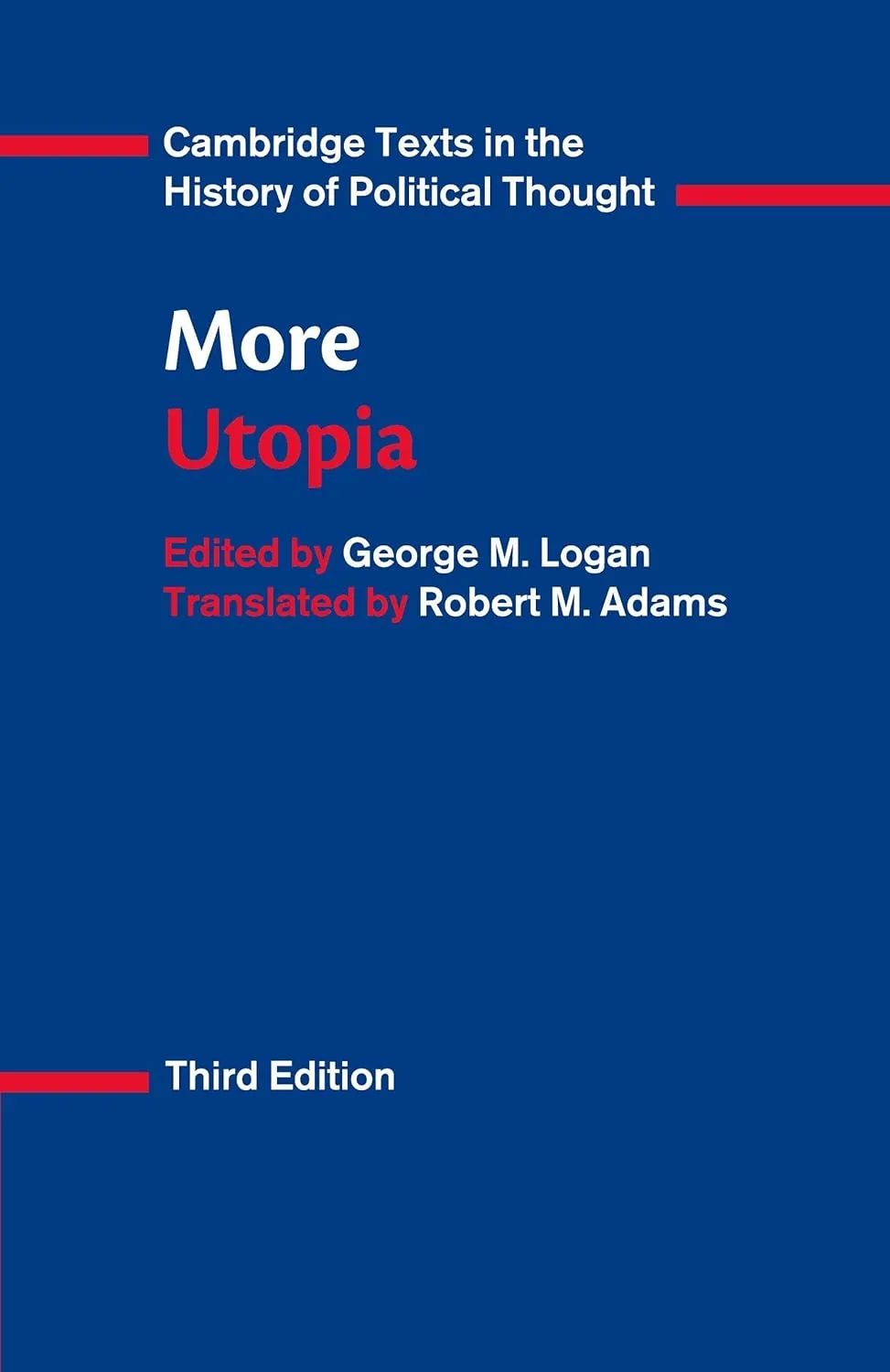 More: Utopia (Cambridge Texts in the History of Political Thought) 3rd Edition