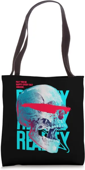 Motivational Quote,Skull,Streetwear,Street Apparel,Urban Tote Bag
