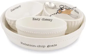 Mud Pie Circa Chip N Dip Set (Circa Fiesta)