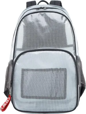 mygreen Clear Backpack, Heavy Duty School Bag for 15.6 Laptop