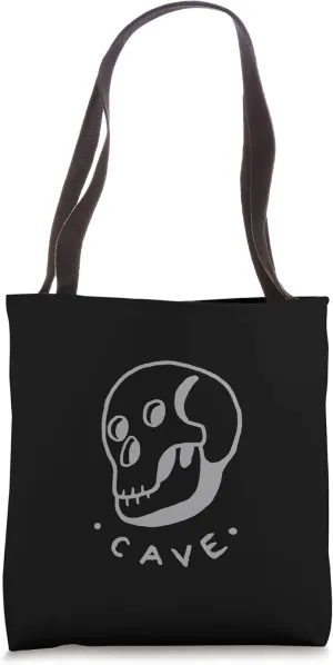 Naive style design of a Skull. For minimalist art lovers Tote Bag