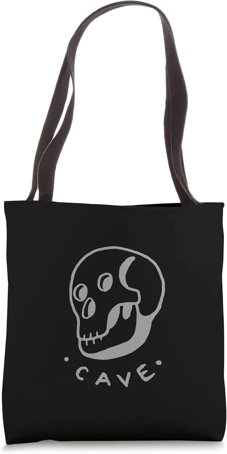 Naive style design of a Skull. For minimalist art lovers Tote Bag
