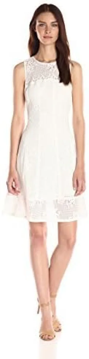 Nanette Nanette Lepore Women's Lucy Lace Paneled Princess
