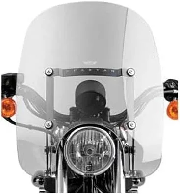 National Cycle Spartan Quick-Release Windshield (18-1/2") Compatible with 07-14 Harley FXDB3